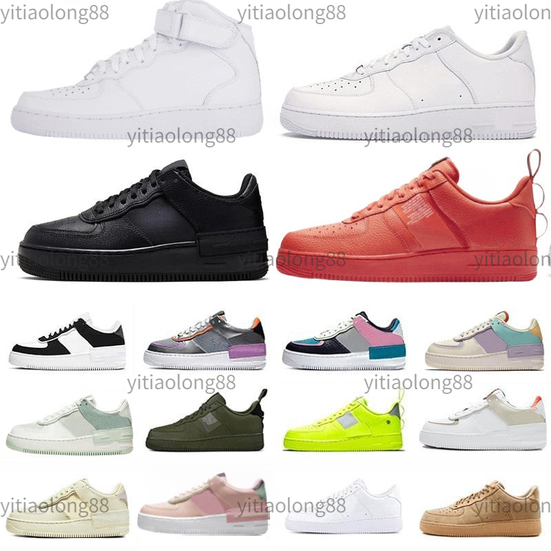 &#039;10-15 days Delivered&#039;2023 Men Women Flyline Running Shoes Sports Skateboarding Ones Shoes High Low Cut White Black Outdoor Trainers Sneak