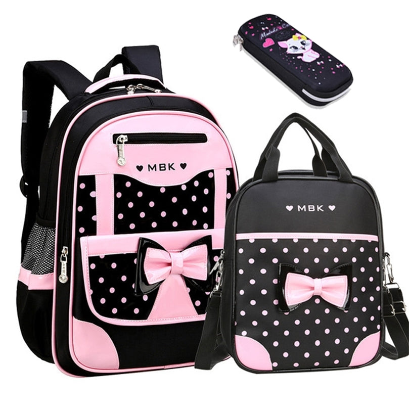 Girls school backpack Children School Bag 1 grade Kids book bag Orthopedic Primary Schoolbag Princess Backpack Mochila Infantil 220627
