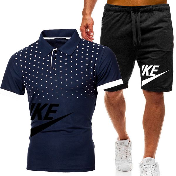 Summer Suits Casual Polo Classic Shorts Men&#039;s Outdoor Suits Youth Fashion Sportswear Men&#039;s Two Piece High Quality Menswear