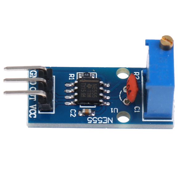 1pcs NE555 Frequency Adjustable Pulse Generator Module NE555 Chip