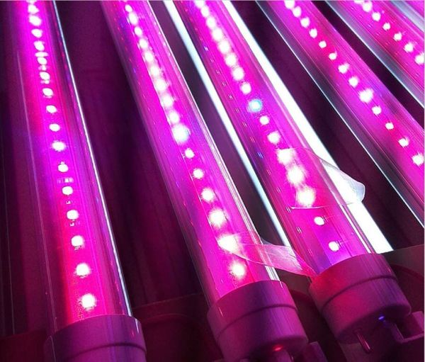 Led Grow Light Hydroponic Systems Bar 0.6M 0.9M 1.2M Strip t5 t8 Tubes with Thermometer Humidity Monitor and Daisy Chain