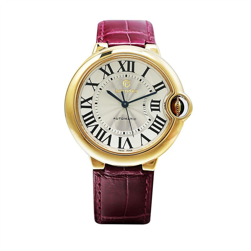 Fashion Couple watches stainless steel metal made Sapphire table Mirror Depth waterproof gift