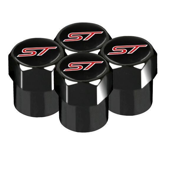 Auto sticker Emblem Wheel Tire Vae Tyre Caps Case for Ford ST FOCUS eo Fiesta Kuga 2 3 4 Accessories