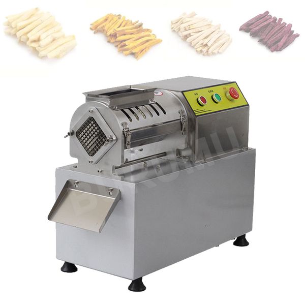 French Fries Machine Electric Commercial Automatic Potato Cucumber Sweet Pumpkin Taro Cutter