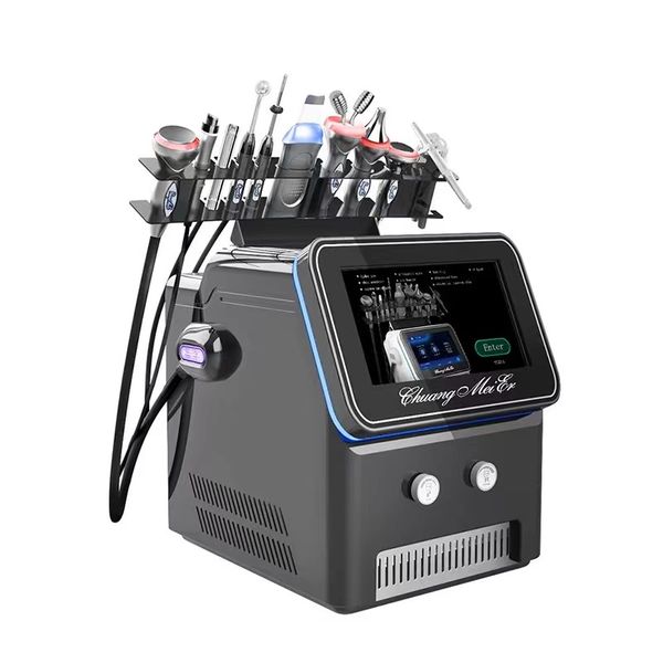 10 in 1 RF hydrogen oxygen Microdermabrasion beauty machine Wrinkle Remover face lift skin tightening anti-aging firming beauty & personal c