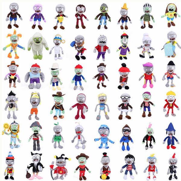 Plush Dolls 30CM Plants VS Zombies Plush Stuffed Toys Anime Cartoon Game Figures PVZ Cosplay Cute Plush Doll Gifts for Kids Children S251176