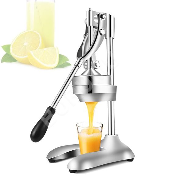 Professional Commercial Fruit Press Juicer Squeezer Citrus Orange Lemon Machine Manual Kitchen Home Stainless Steel