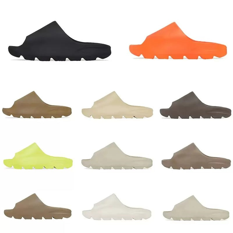 Foam Runner Slippers Designer Men Woman slides shoe Vermillion Mineral Blue Onyx Pure Sandals Slipper Ochre RUNR Bone Resin Clay Moon Desert Ararat