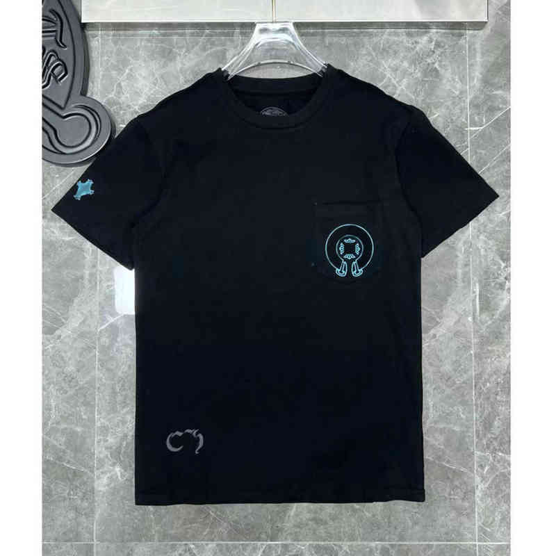 Men&#039;s Loose Summer t Shirts Luxury Brand Man T-shirt Women Cross Sanskrit Tees Letter Designer Tshirts Boy Classic Round Neck Tops Shirt Horses