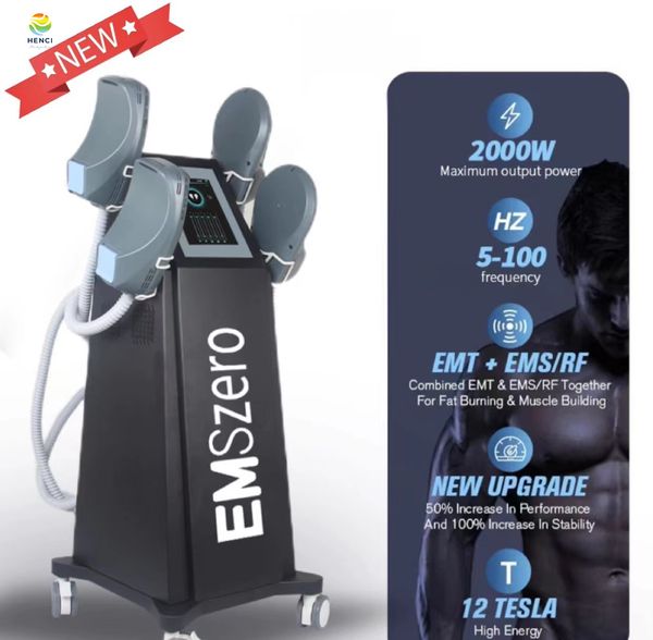 Factory Price Emslim Body Slimming Muscle Stimulator Machine 4 Handles Emslim Nova Rf Equipment