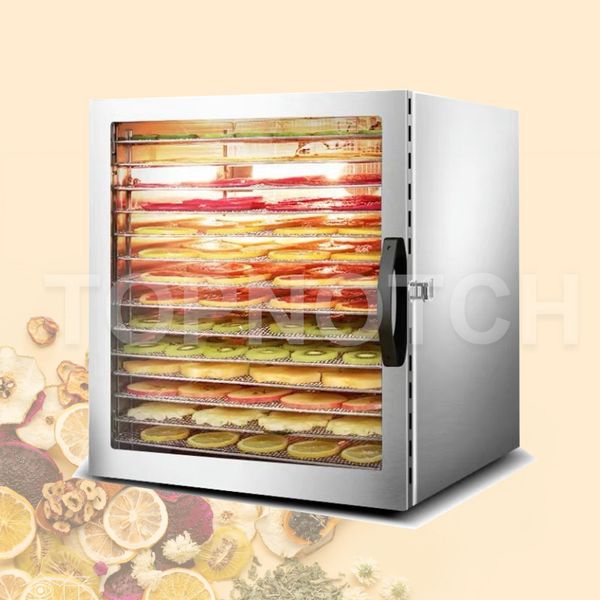 Commercial Food Fruit Drying Machine 10 Layer Professional Dehydrator Stainless Steel Vegetable Fruit Dry Air Dryer
