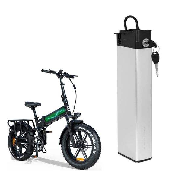 Folding Ebike Replacement Lithium Battery 48v For Fat Tire 750W 52v 13ah 17.5ah Detachable Cmacewheel RX20 Mini Max ENGWE EP-2