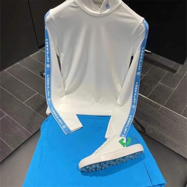 Women&#039;s Golf Shirts Elastic Slim Fit Long Sleeve Summer Thin Sunscreen Clothing 220707