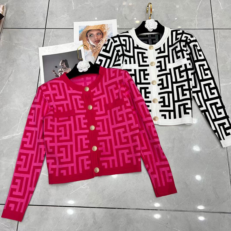 Sweater Womens Sweaters Crew Neck Hoodies striped Fashion Long Sleeve Women High Street Elements knitting Sweaters Coats Black Blue Red