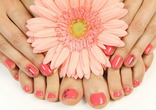 Salon SPA Health Beauty Nails PEDICURE Manicure Paintings Art Film Print Silk Poster Home Wall Decor 60x90cm