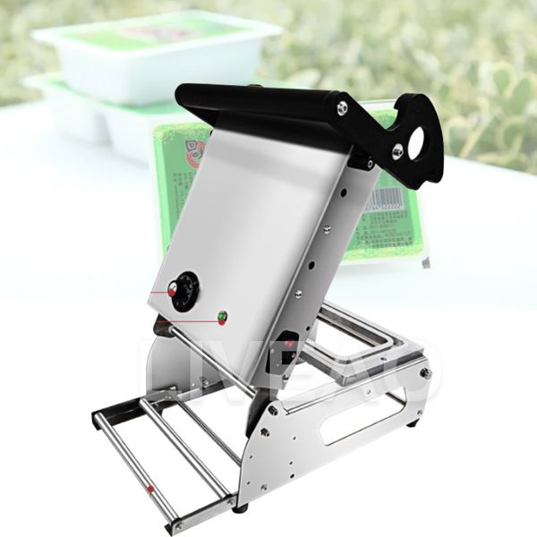 Kitchen Tofu Meal Food Plastic Tray Sealing Machine Automatic