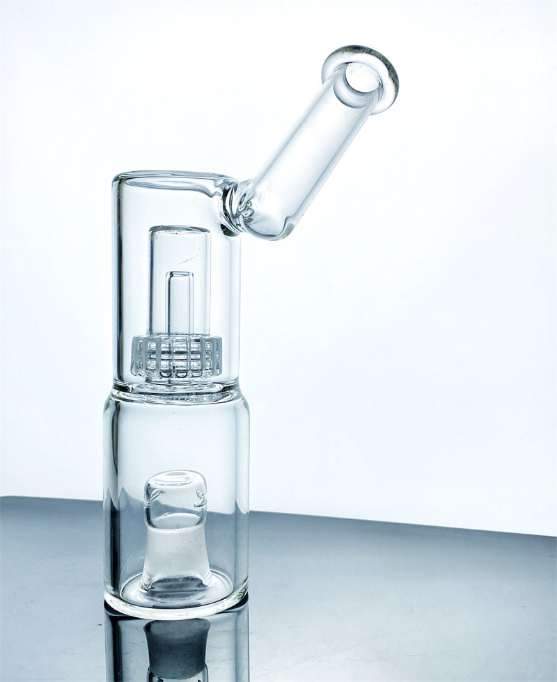 new volcano smoke vaporizer bong glass tube with base hookah bubbler 1 birdcage perc 18mm connector