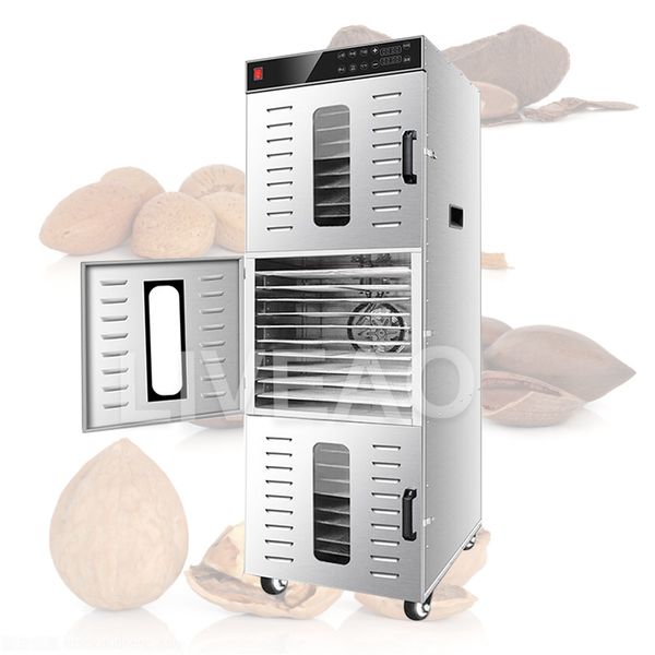 30 Layers Chili Air Drying Machine Kitchen Fruit Vegetables Pineapple Banana Dryer Jujube Tea Dehydrator