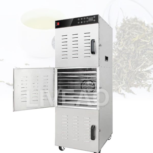 30 Trays Commercial Kitchen Dehydrator Fruit And Vegetable Dryer Industrial Food Dehydration Meat Drying Oven Equipment