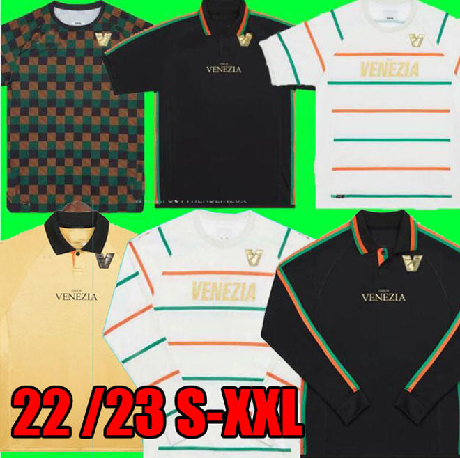 22 23 Venezia FC soccer Jerseys home ARAMU FORTE Fiordilino PERETZ HEYMANS TESSMANN CRNIGOI 2023 2022 away MARIANO Johnsen MAZZOCCHI FOOTBALL SHIRTS