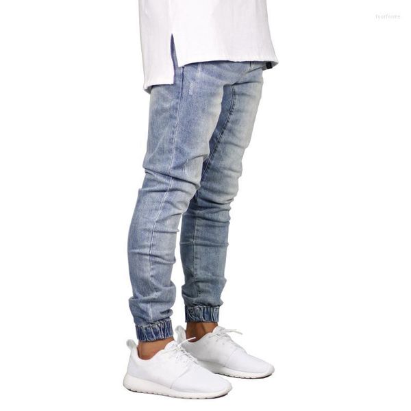 Men's Jeans Fashion Stretch Men Jeans Denim Jogger Design Hip Hop Joggers For
