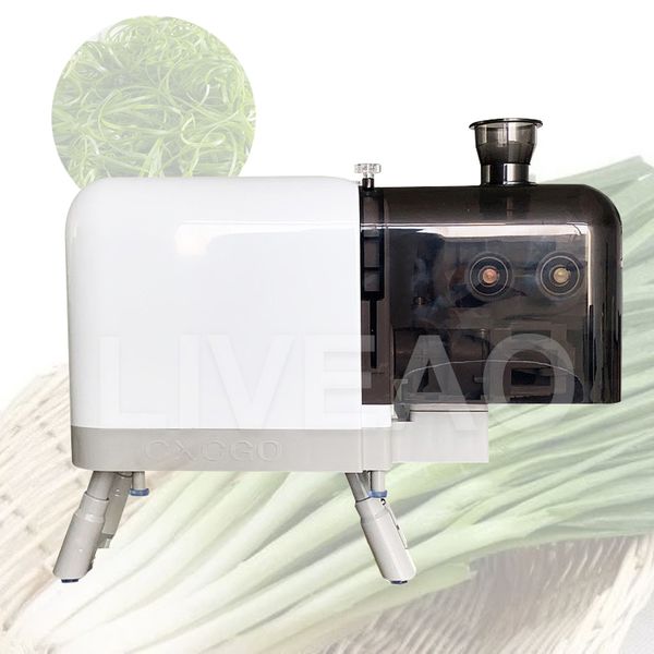 Kitchen Restaurant Use High Efficiency Onion Shredding Machine King Oyster Mushroom Garlic Sprout Pepper Shredder