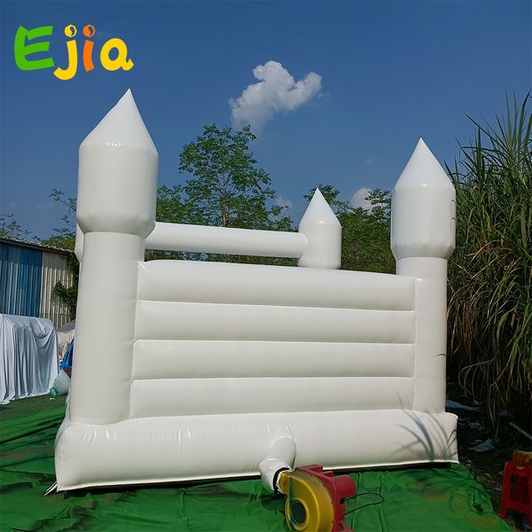 White PVC Inflatable Wedding jumper Castles Inflatable Bounce House Bouncy Castle Outdoor Games For Adults Kids