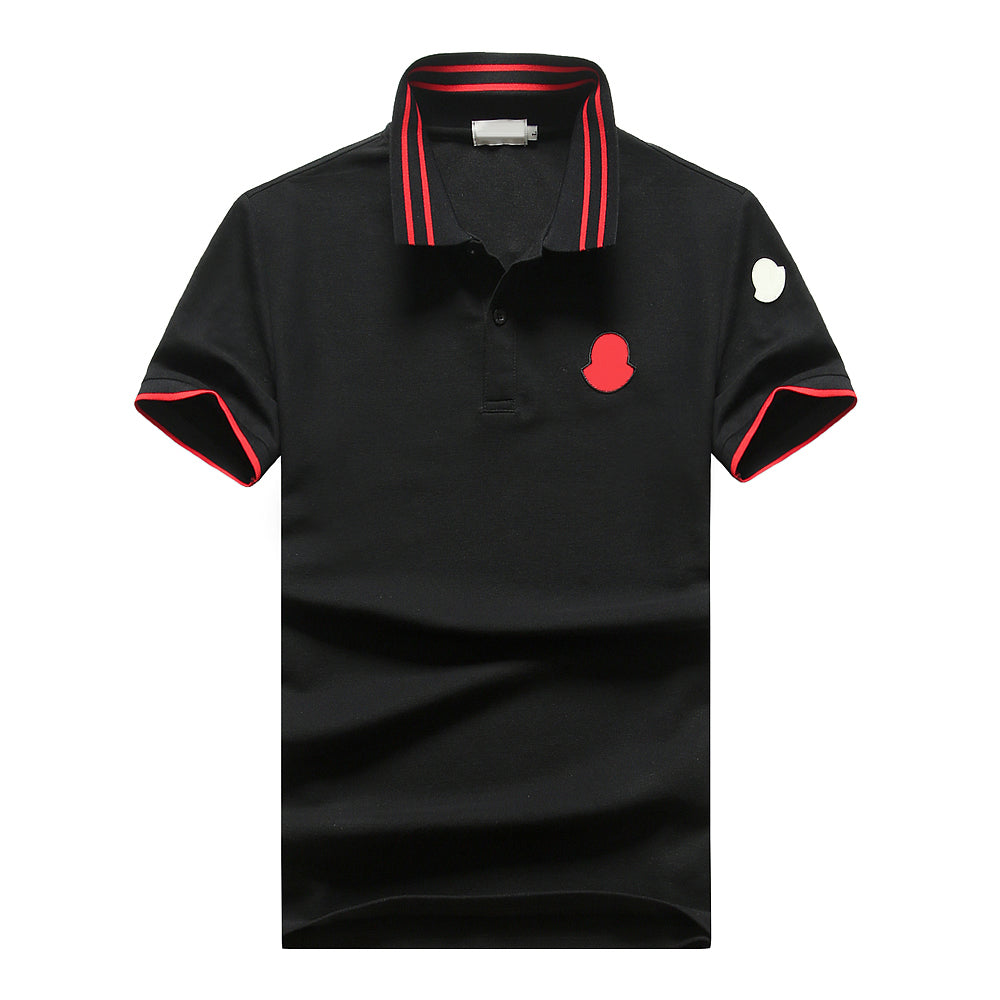 Mens Monclair T shirts Designer polo Shirt Luxury Tees Classic Black white red blue trapstar v4