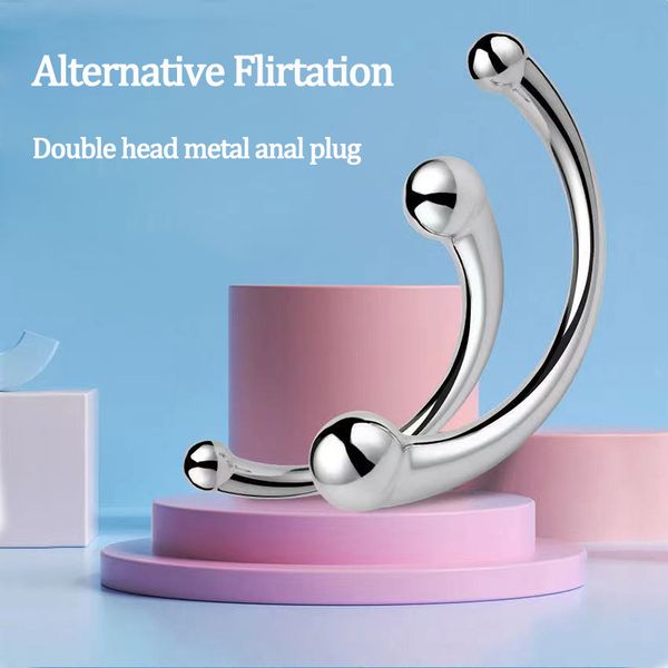 Other Health & Beauty Items Double Ended Stainless Steel G Spot Wand Massage Sti
