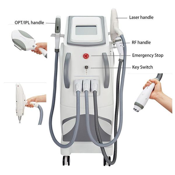 RF Nd Yag Permanent Picosecond Laser Hair Removal and Wash the eyebrow Tattoo removal Beauty Machine For Beauty salon