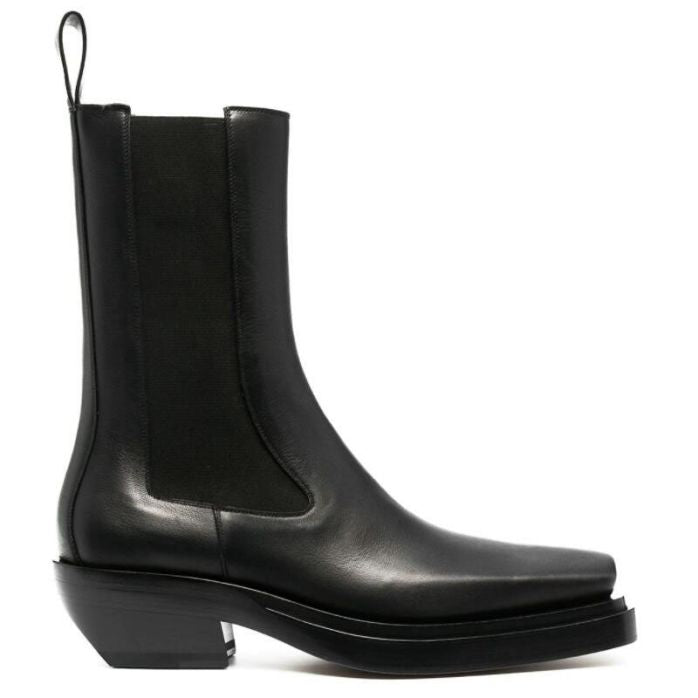 Man BOTTEGA boots fashion luxury Tire Lean Leather Chelsea Women booties Men platform chunky shoes lady Knight High top boots designer boot 35--45