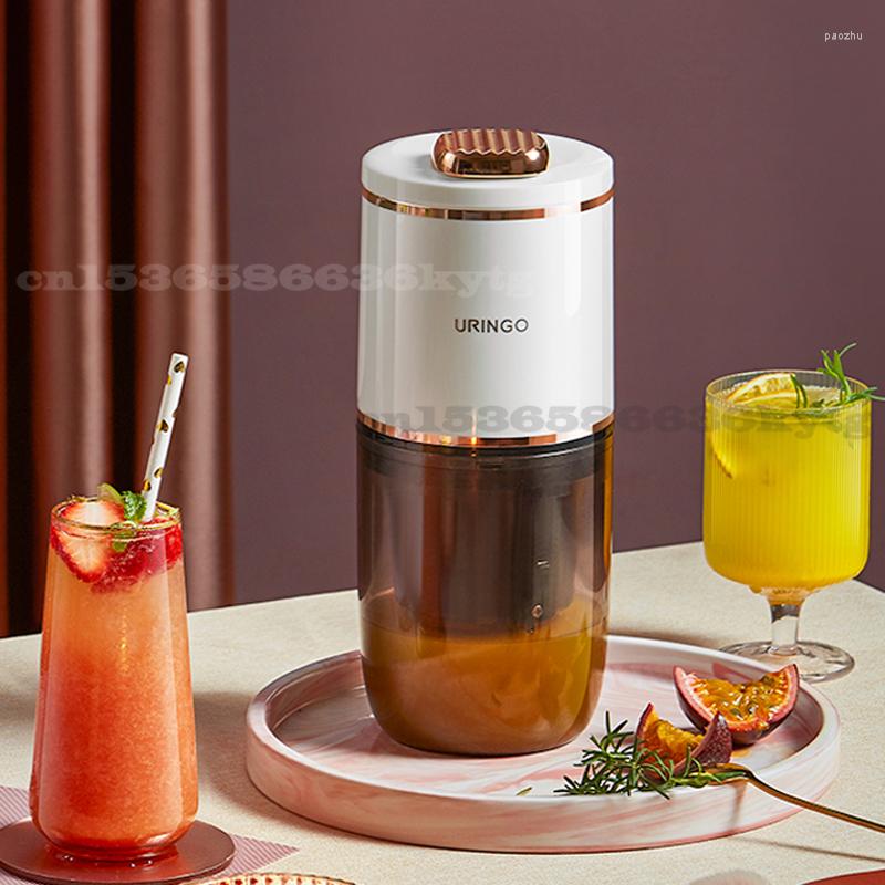 Juicers Electric Slow Juicer Portable Blender Screw Cold Press Fruit Extractor Exprimidor Orange Squeezer USB Juice Maker 280mlJuicers