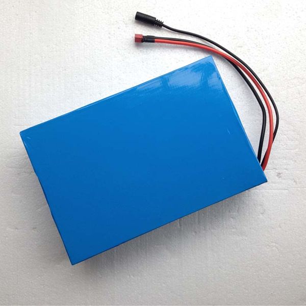 A+ free shipping Wholesale Rechargeable 700W 48V 12AH Li-ion Battery Electric Bike Battery with PVC case,2A charger 15A BMS e-bike batteries