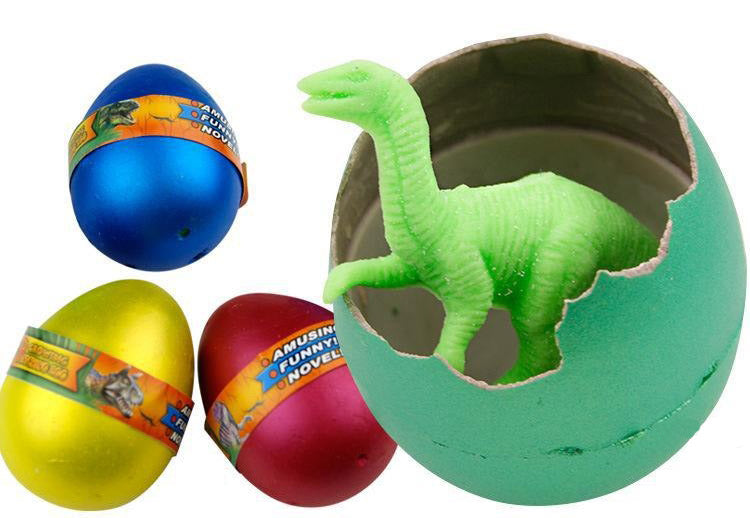 Dinosaur Easter Egg Novelty Games Variety Of 4.5*7cm Eggs can hatch out animals creative toys