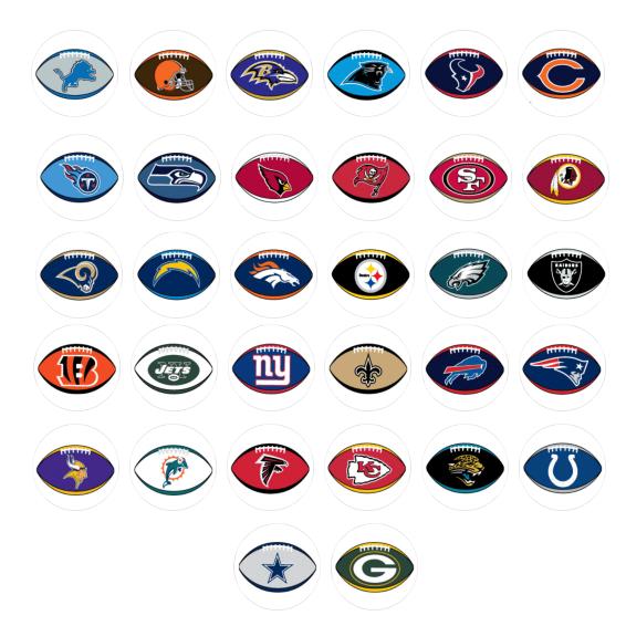 FOOTBALL Clasps & Hooks snap button charm popper for bracelet 32pcs - lot GL052 noosa,jewelry making supplier