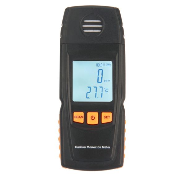 Freeshipping 1 Pc Handheld Carbon Monoxide CO Monitor Detector Meter Tester 0-1000ppm GM8805 Brand New