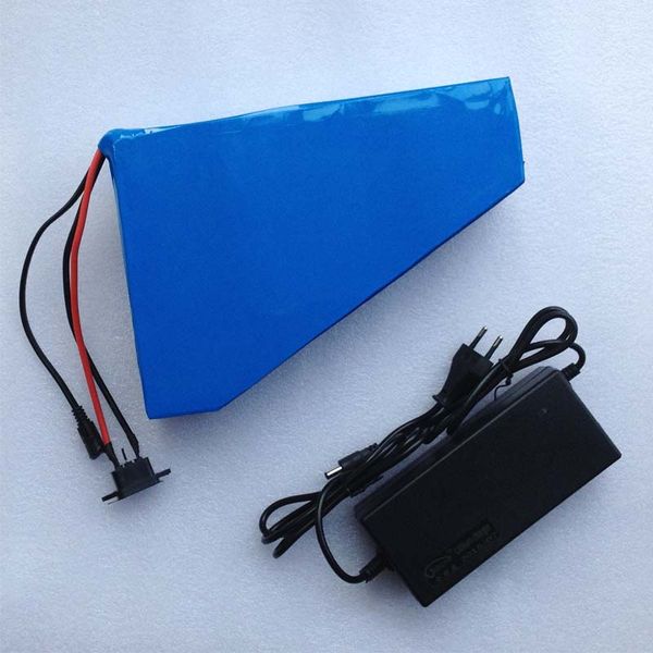 Triangle electric bike batteries 48v 20ah lithium ion battery for 1000w motor e bike scooter kit + charger wholesale hot sale 100% brand new