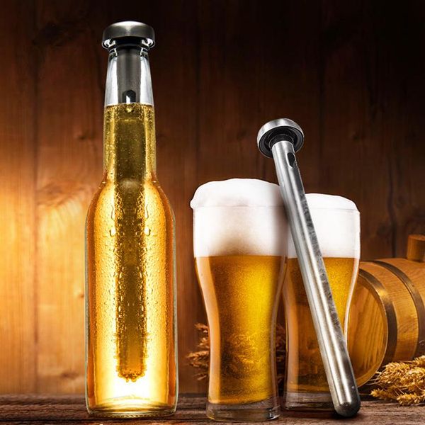 Beer Chiller Sticks Stainless Steel Beer Chill Cooling stick Drink Cooler Stick 2pcs-set box packaging