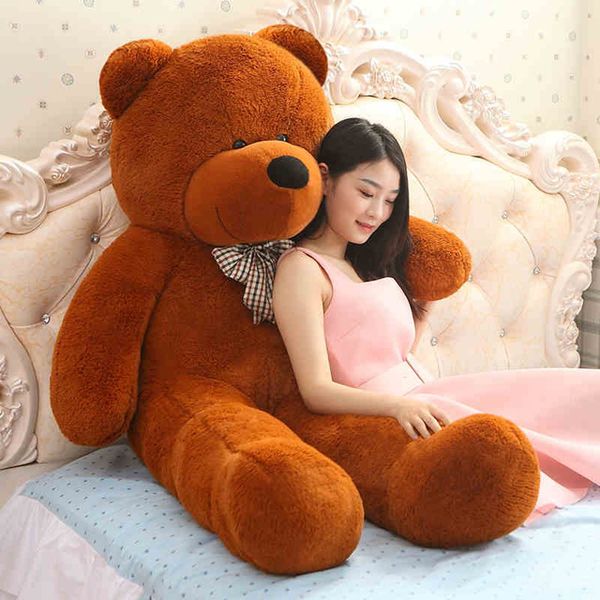teddy Giant bear 200cm huge large stuffed toys plush life size kid children baby dolls lover toy valentine Birthday gift