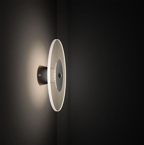 LED Wall Lamps Acrylic Frameless Lights Nanometer Guide Ceiling Lamp Bedroom Office Living Room Light Fitting Transparent