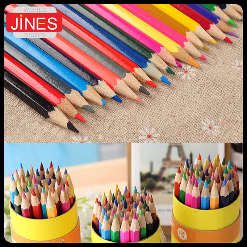 36 PCS-set wooden colored pencils for drawing Writing Sketch Painting Graffiti kids school supplies gift stationery 36 Colors in 1 Box