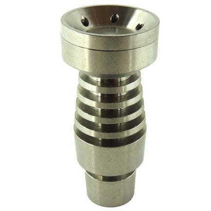 Male Universal Domeless SMoking Hand Tools Titanium Nail 4 IN 1 14mm 18mm Dual Function GR2 for Wax Oil Hookah Water Pipes Dab Rigs