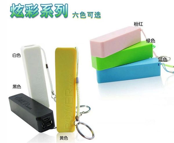 2600mAH Power Bank Battery Safety USB Charger Emergency for Mobile iphone Android cellphones chargers