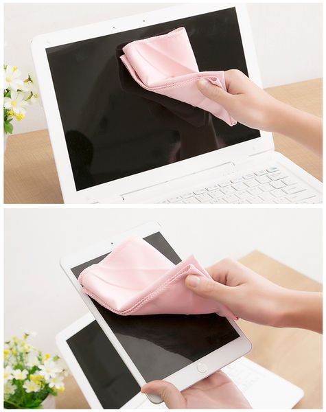 20PCS 30x30cm microfiber suede cloth for LCD screen cleaning wiper IPhone cloths Microfibre Glass Cleaning Towel Window Cleaning Cloth
