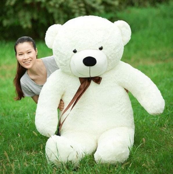 Hot Sale giant teddy bear 200CMhuge big animals plush stuffed toys life size kid dolls girls toy gift