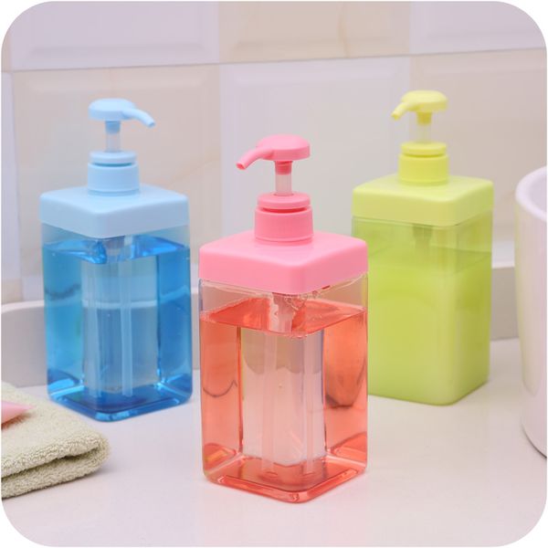 2pcs Kitchen 800ml PP hand sanitizer bottle Bathroom supplie Gel Shampoo Latex bottle Pump head pressure mouth Plastic lotion Soap Dispenser