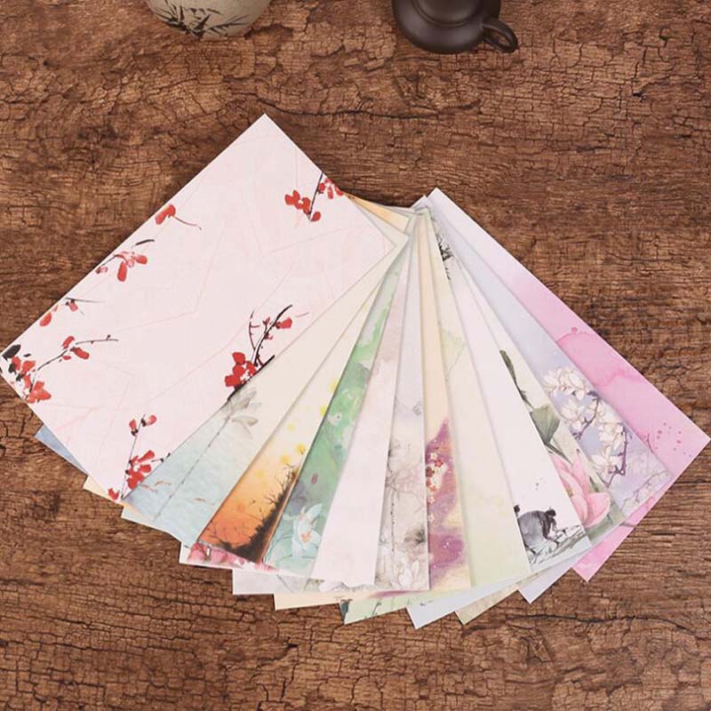 30Pcs-Lot Chines Style Paper Envelopes For Invitations Wedding Invitation Envelope Set Envelope Gift Envelopes Free Shipping Cute Prize Gift