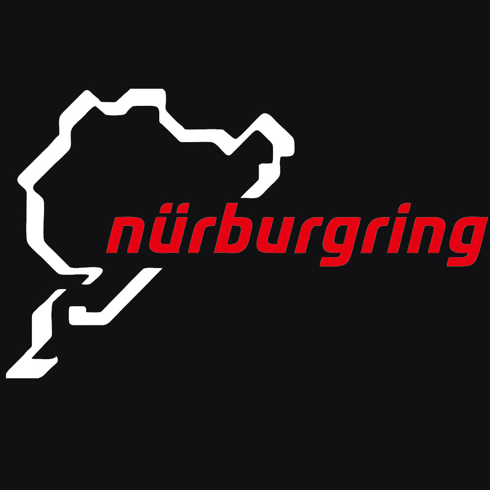 Cool Graphics Car Stying Nurburgring Funny Jdm Car Styling Race Car Track Window Vinyl Decal Decorative Art Sticker Jdm