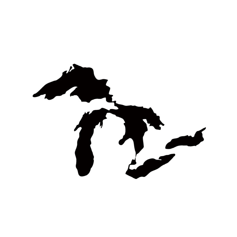 Hot Sale Car Stying Michigan Great Lakes State Decal Car Window Sticker Car Stying Creative Stickers Jdm