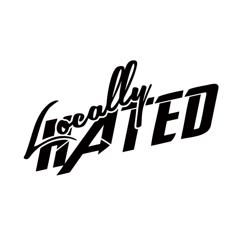 Car Styling For Locally Hated Decal Jdm Vinyl Race Window Personality Car Stickers Boost Graphics Decor